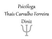 Psicóloga Thaís Carvalho Ferreira Diniz