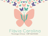 Psicóloga Flávia Carolina