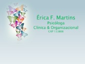 Psicóloga Érica Fernanda Martins