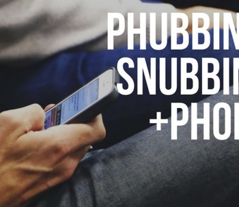 Phubbing: o ato de esnobar pessoas para ficar no celular