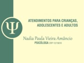 Psicóloga Nadia Paula Vieira Amâncio