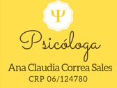 Psicóloga Ana Claudia