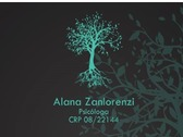 Psicóloga Clínica Alana Zanlorenzi