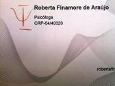 Roberta Finamore de Araújo Psicóloga