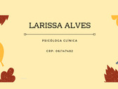 Psicóloga Larissa Alves