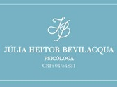 Psicóloga Júlia Heitor Bevilacqua