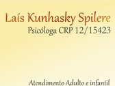 Psicóloga Laís Kunhasky Spilere