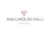 Ana Carolini Vialli Psicóloga