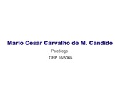 Mario Cesar Carvalho de M. Candido