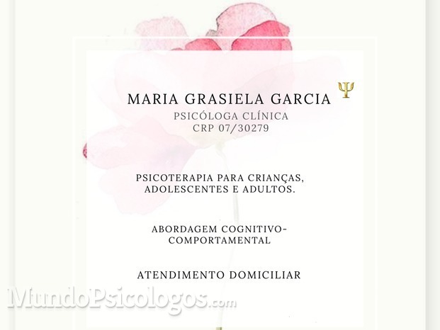 Maria Grasiela Garcia Psicóloga