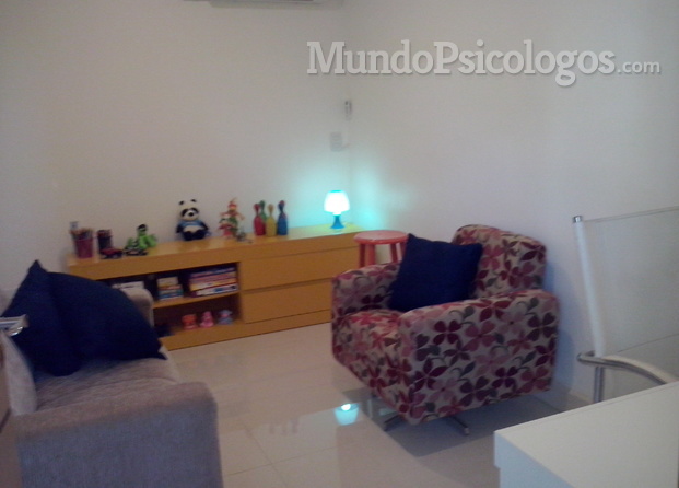 Sala 1 do consultório de Psicologia Psi Rio Freguesia.