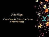 Psicóloga Carolina Costa